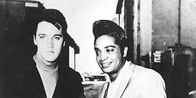 Jackie with Elvis